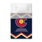 Sleep Squad Colorado Avalanche Reverse Retro 60” x 80” Raschel Plush Hockey Blanket